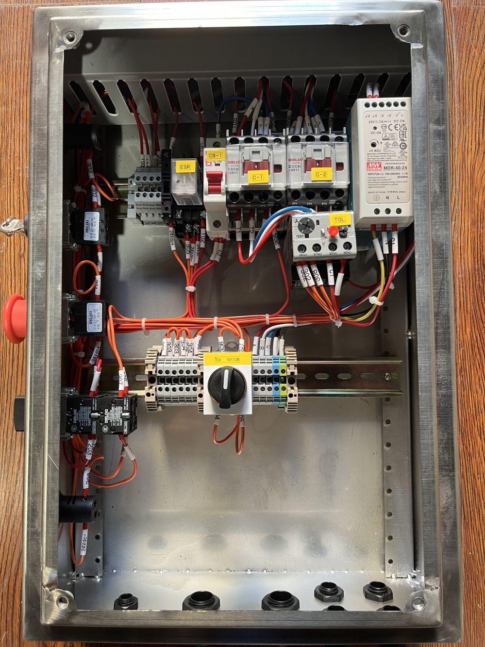 High quality crane control box custom crane control box